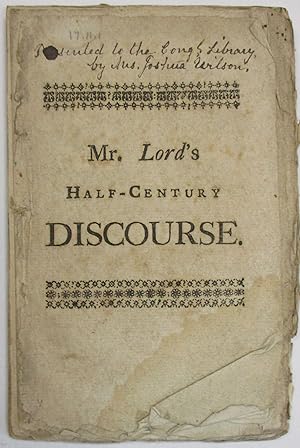 JUBILEE, AN HALF-CENTURY DISCOURSE, IN TWO PARTS; ON OCCASION OF THE COMPLETION OF FIFTY-YEARS, S...