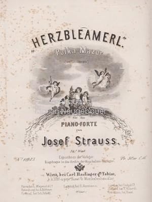 "Herzbleamerl". Polka-Mazur (im Ländlerstyle) für das Piano-Forte. 31s. Werk.