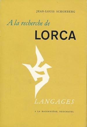 Immagine del venditore per A la recherche de Lorca venduto da LIBRAIRIE GIL-ARTGIL SARL