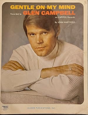 Seller image for Gentle On My Mind Sheet Music Deluxe Edition Glen Campbell for sale by Mister-Seekers Bookstore