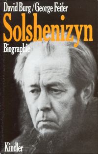 Bild des Verkufers fr Solshenizyn. Biographie. zum Verkauf von Bcher Eule