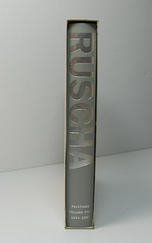 Seller image for Edward Ruscha Catalogue Raisonne of the Paintings Volume Five: 1993-1997 for sale by Henry Pordes Books Ltd