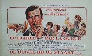 "LE DIABLE PAR LA QUEUE" Réalisé par Philippe DE BROCA en 1968 avec Yves MONTAND, Maria SCHELL, M...