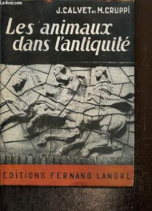Bild des Verkufers fr Le bestiaire de l'Antiquit classique zum Verkauf von Le-Livre
