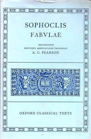 Immagine del venditore per Sophoclis Fabulae (Oxford Classical Texts) venduto da Barnaby