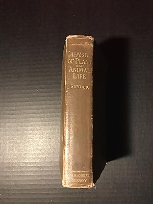 Seller image for The Chemistry Of Plant and Animal Life for sale by COVENANT HERITAGE LIBRIS