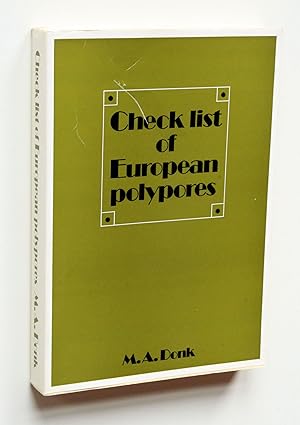 Bild des Verkufers fr Checklist of Eurpean Polypores. zum Verkauf von Versandantiquariat Hsl