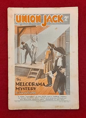 Union Jack Magazine : 22Nd February 1930 : No.1375: Sexton Blake - The Melodrama Mystery