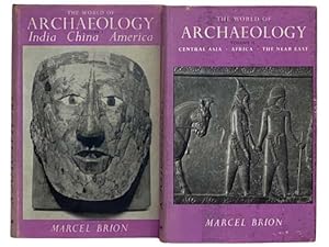 Seller image for The World of Archaeology, in Two Volumes: Volume I. India, China, America; Volume II. Central Asia, Africa, The Near East for sale by Yesterday's Muse, ABAA, ILAB, IOBA