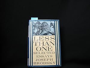 Imagen del vendedor de Less Than One: Selected Essays a la venta por George Strange's Bookmart