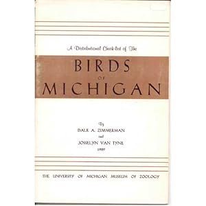 Bild des Verkufers fr A Distributional Check-list of the Birds of Michigan zum Verkauf von Buteo Books