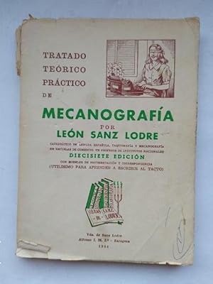 Seller image for Mecanografa. - Len Sanz Lodre. VIUDA DE SANZ LODRE. 1964. TDK581 for sale by TraperaDeKlaus
