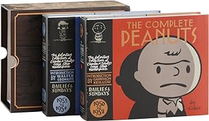 Bild des Verkufers fr The Complete Peanuts 1950 to 1952 [with] The Complete Peanuts 1953 to 1954 zum Verkauf von Lorne Bair Rare Books, ABAA