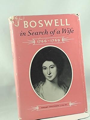 Imagen del vendedor de Boswell In Search Of A Wife 1766-1769 a la venta por WeBuyBooks