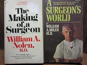 Seller image for THE MAKING OF A SURGEON / SURGEON'S WORLD for sale by The Book Abyss