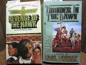 Bild des Verkufers fr REVENGE OF THE HAWK / THUNDER IN THE DAWN zum Verkauf von The Book Abyss