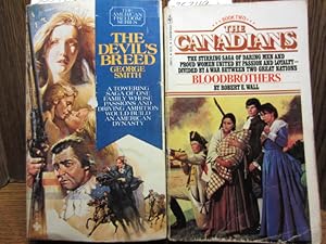 Seller image for THE DEVIL'S BREED / BLOODBROTHERS (The Canadians # 2) for sale by The Book Abyss