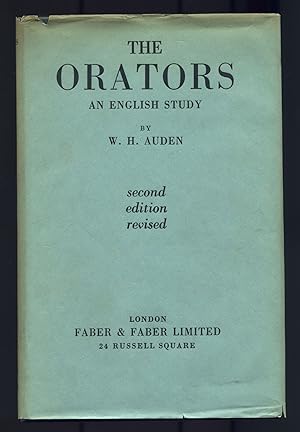 Bild des Verkufers fr The Orators: An English Study zum Verkauf von Between the Covers-Rare Books, Inc. ABAA