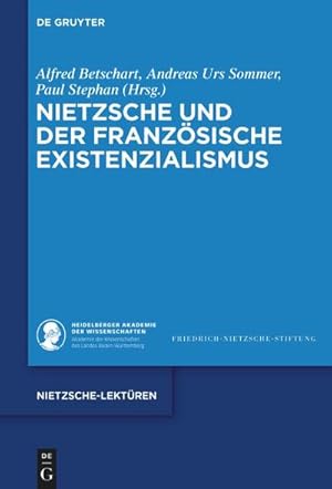 Immagine del venditore per Nietzsche und der franzsische Existenzialismus venduto da BuchWeltWeit Ludwig Meier e.K.