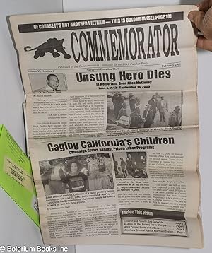 The Commemorator. vol. 11 no. 2 (June 2001);