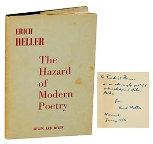 The Hazard of Modern Poetry (Signed First Edition)