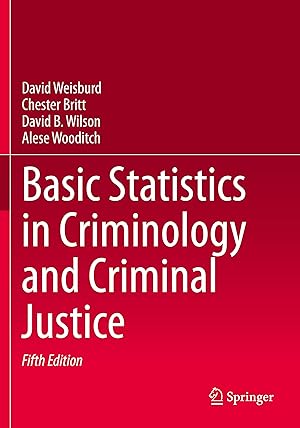 Immagine del venditore per Basic Statistics in Criminology and Criminal Justice venduto da moluna