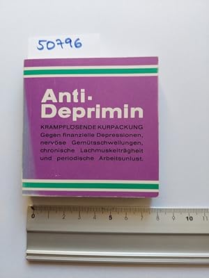 Anti-Deprimin Christoph Marquart // Krampflösende Kurpackung: Gegen finanzielle Depressionen, ner...