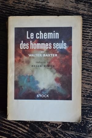 Imagen del vendedor de Le chemin des hommes seuls a la venta por Un livre en poche
