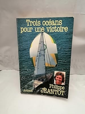 Seller image for Trois ocans pour une victoire (French Edition) for sale by Libros Angulo