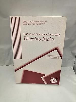 Seller image for Curso de Derecho Civil (III): Derechos Reales (Segunda edicin 2008) for sale by Libros Angulo