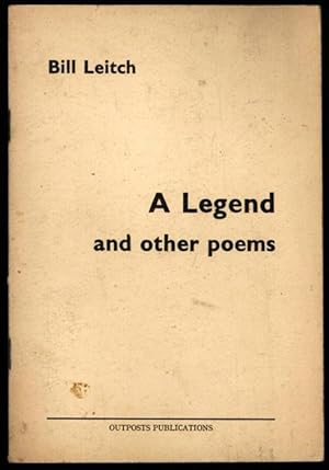 A Legend and other poems