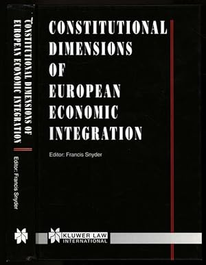 Constitutional Dimensions of European Economic Integration