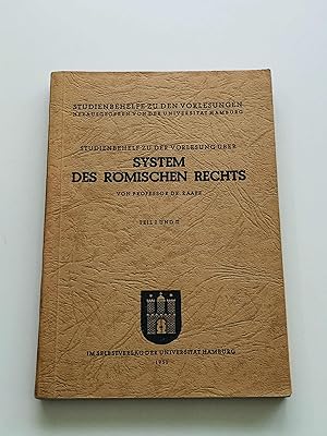 Image du vendeur pour Studienbehelf zu der Vorlesung ber "System des rmischen Privatrechts" : Teil I und II | Buch mis en vente par BcherBirne