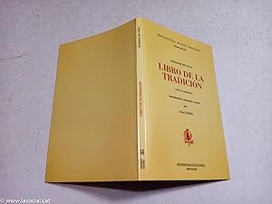 Seller image for Libro de la tradicin.(Sefer ha-qabbalah) for sale by La Social. Galera y Libros