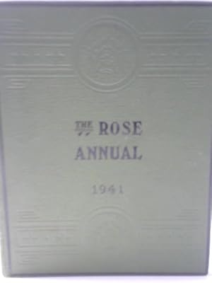 Imagen del vendedor de The Rose Annual for 1941 a la venta por World of Rare Books