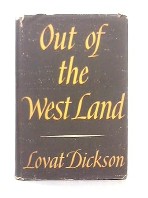 Seller image for Out of the West Land for sale by World of Rare Books