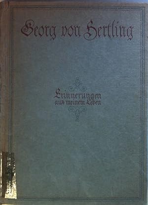 Seller image for Erinnerungen aus meinem Leben: BAND 1. for sale by books4less (Versandantiquariat Petra Gros GmbH & Co. KG)