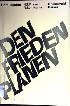 Bild des Verkufers fr Den Frieden planen: Mglichkeiten einer Friedenspolitik in Europa. zum Verkauf von books4less (Versandantiquariat Petra Gros GmbH & Co. KG)