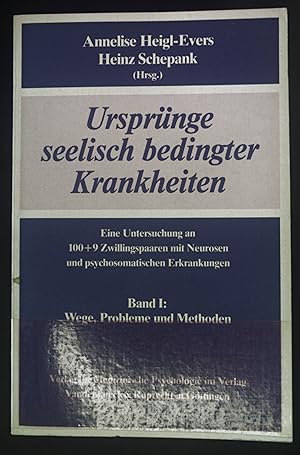 Seller image for Wege, Probleme und Methoden. Ursprnge seelisch bedingter Krankheiten Band 1. for sale by books4less (Versandantiquariat Petra Gros GmbH & Co. KG)