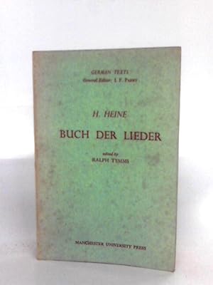 Image du vendeur pour Buch Der Lieder mis en vente par World of Rare Books