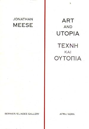 Bild des Verkufers fr Art and utopia. Texnh kai oytinia. zum Verkauf von Antiquariat Querido - Frank Hermann