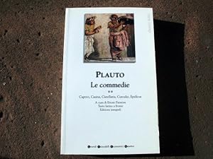 Bild des Verkufers fr Tutte le commedie. In cinque volumi. Cura e traduzione di Ettore Paratore. Con testo latino a fronte. [Zweisprachige Ausgabe: lateinisch und italienisch]. Volume secondo: Captivi, Casin, Cistellaria, Curculio, Epidicus. (= Grandi tascabili economici, 136). zum Verkauf von Versandantiquariat Abendstunde