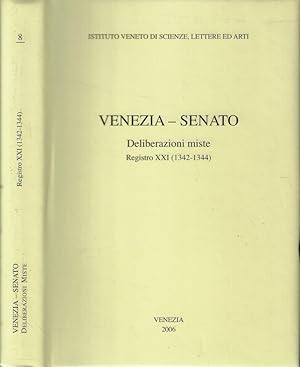 Bild des Verkufers fr Venezia-Senato Deliberazioni miste Registro XXI (1342-1344) zum Verkauf von Biblioteca di Babele