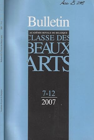 Bild des Verkufers fr Bulletin de la Classe des Beaux-Arts Anno 2007 n. 7-12 zum Verkauf von Biblioteca di Babele