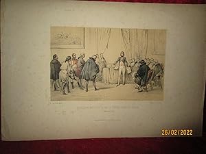 Imagen del vendedor de NAPOLEON MDIATEUR DE LA CONFDRATION SUISSE - NOVEMBRE 1802 " LITHOGRAPHIE COLORIE de Victor ADAM a la venta por LA FRANCE GALANTE