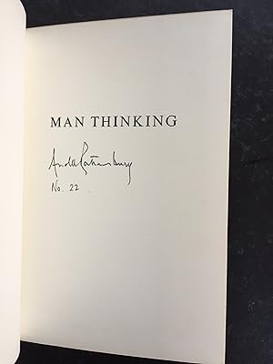 Immagine del venditore per Man Thinking, SIGNED venduto da Knights Rare Books (Est. 1994)