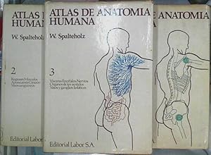 Imagen del vendedor de Atlas De Anatoma Humana 3 Tomos a la venta por Almacen de los Libros Olvidados