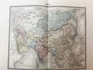 Atlas Universel de géographie ancienne et moderne. Revue et corrigé par A. Vuillemin. Mit 24 (von...