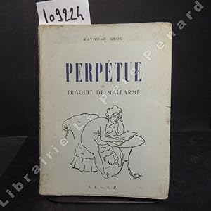 Seller image for Perptue ou traduit de Mallarm. Pomes. for sale by Librairie-Bouquinerie Le Pre Pnard