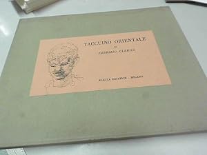 Image du vendeur pour Taccuino Orientale Di Fabrizo Clerici mis en vente par JLG_livres anciens et modernes